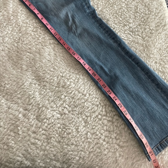 CONVERSE ONE STAR 1974 Vintage womens blue jeans size 8 - Picture 5 of 13